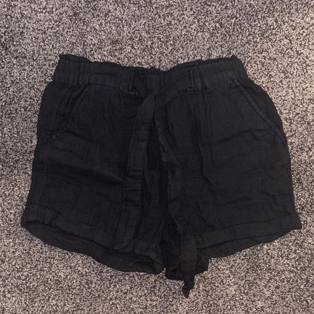 SO Black High Waist Women's Shorts